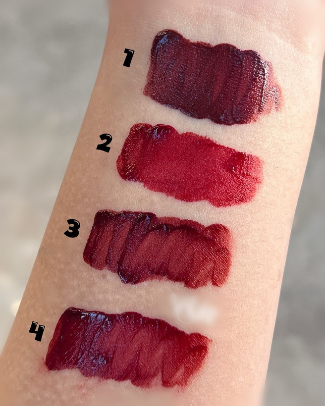 لیپ تینت کره ای پروانه بافت مخملی lip tint