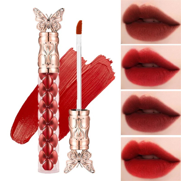 لیپ تینت کره ای پروانه بافت مخملی lip tint