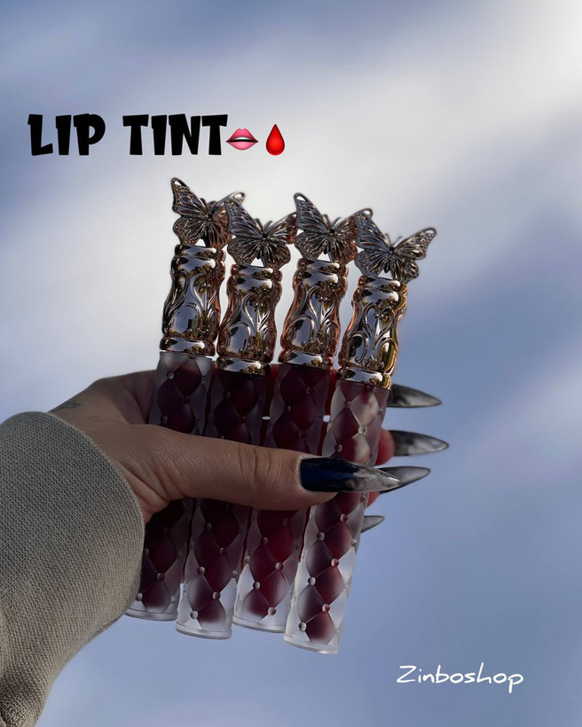 لیپ تینت کره ای پروانه بافت مخملی lip tint
