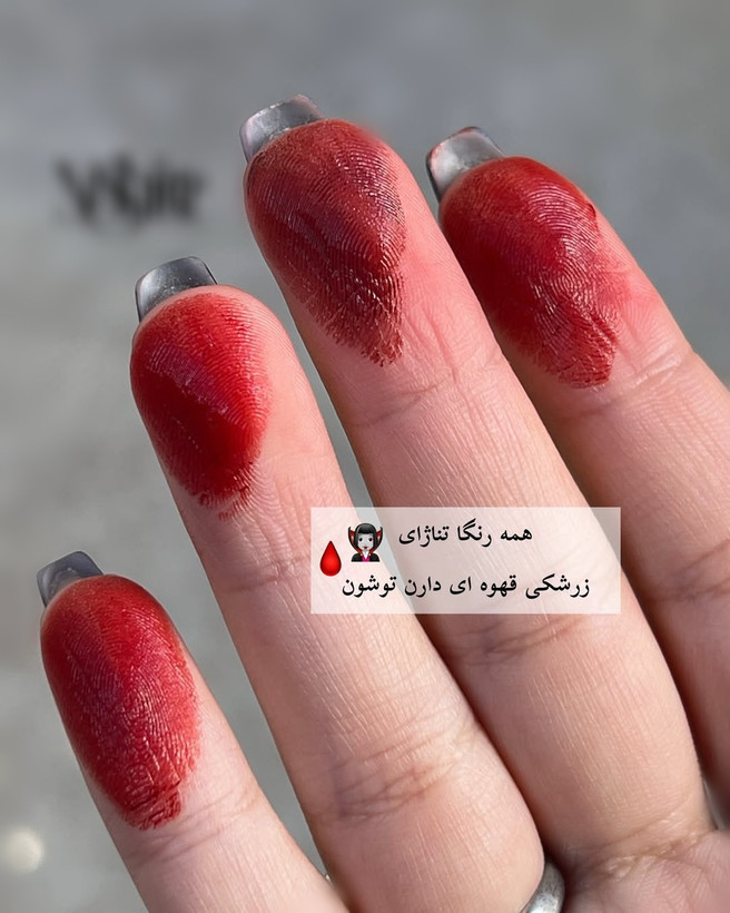 لیپ تینت کره ای پروانه بافت مخملی lip tint
