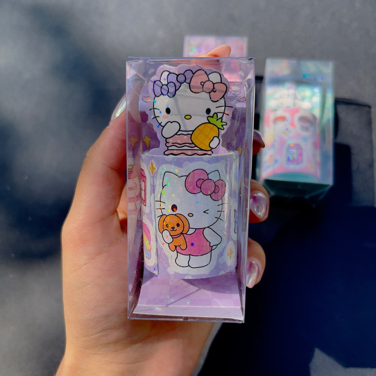 استیکر برچسبی رولی نیم متری طرح هلو کیتی Sanrio